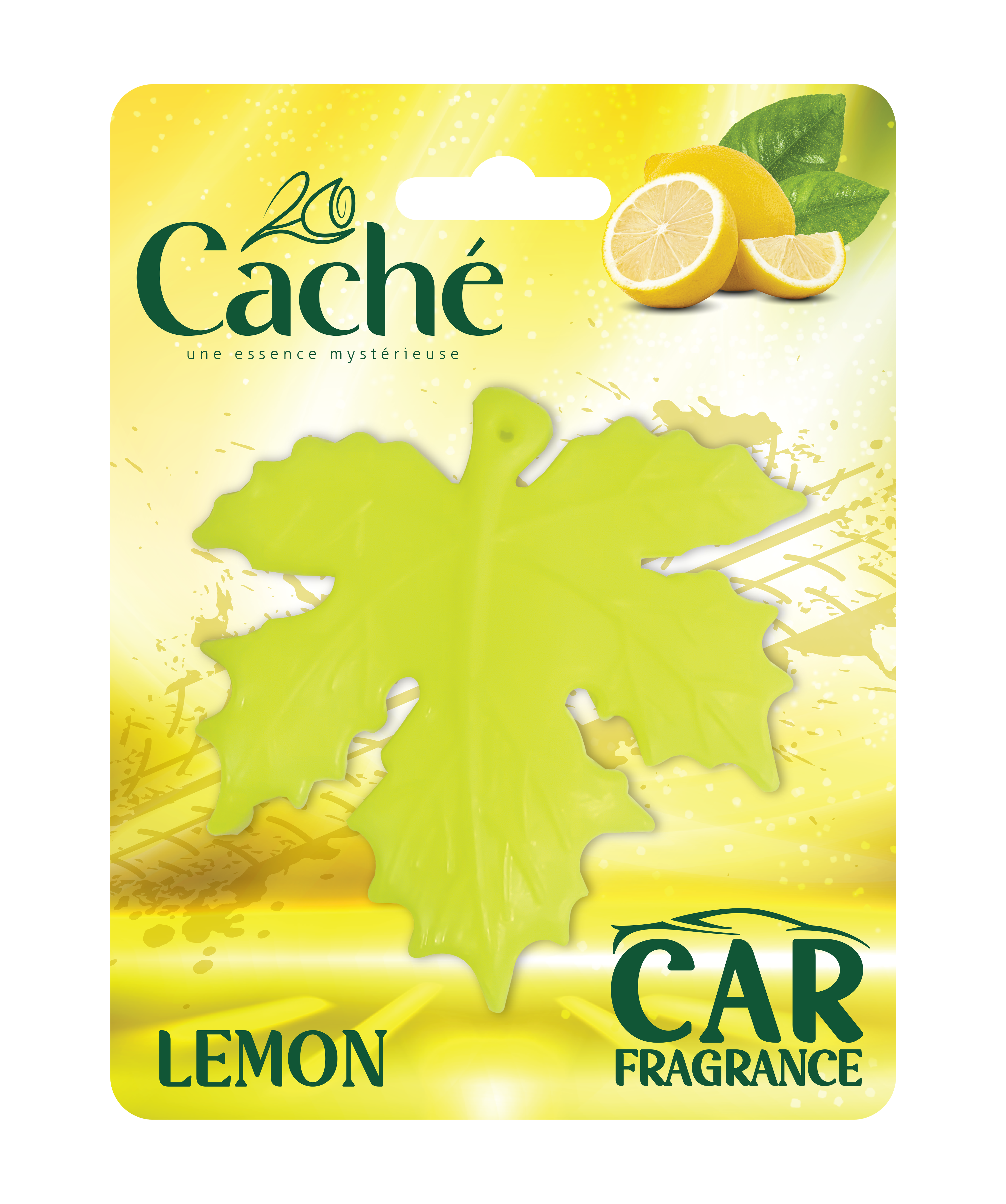 CACHÉ CAR FRESHENER LEAF 20 GR LEMON